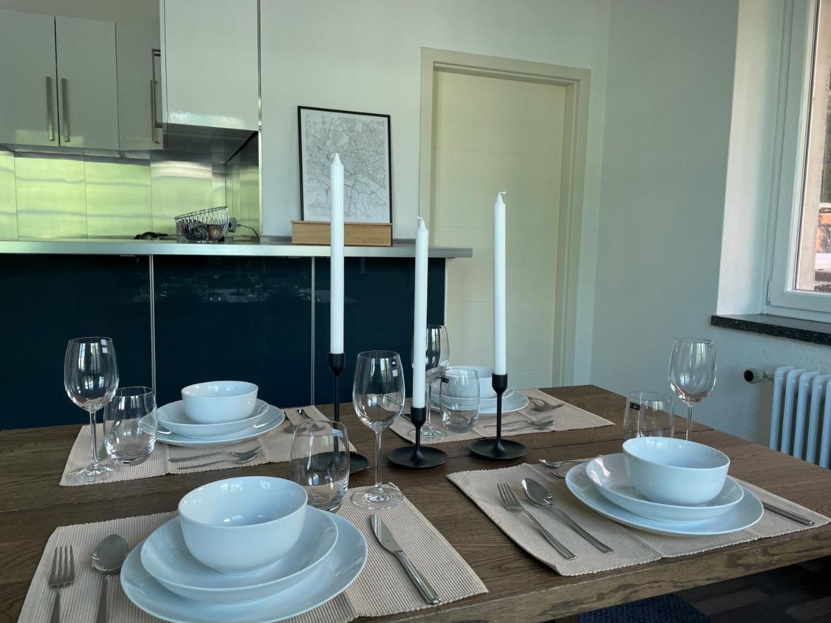 Airport Apartment Fuer 4 - Smart Tv - Kueche - Echarger Hamburg-Harburg Buitenkant foto