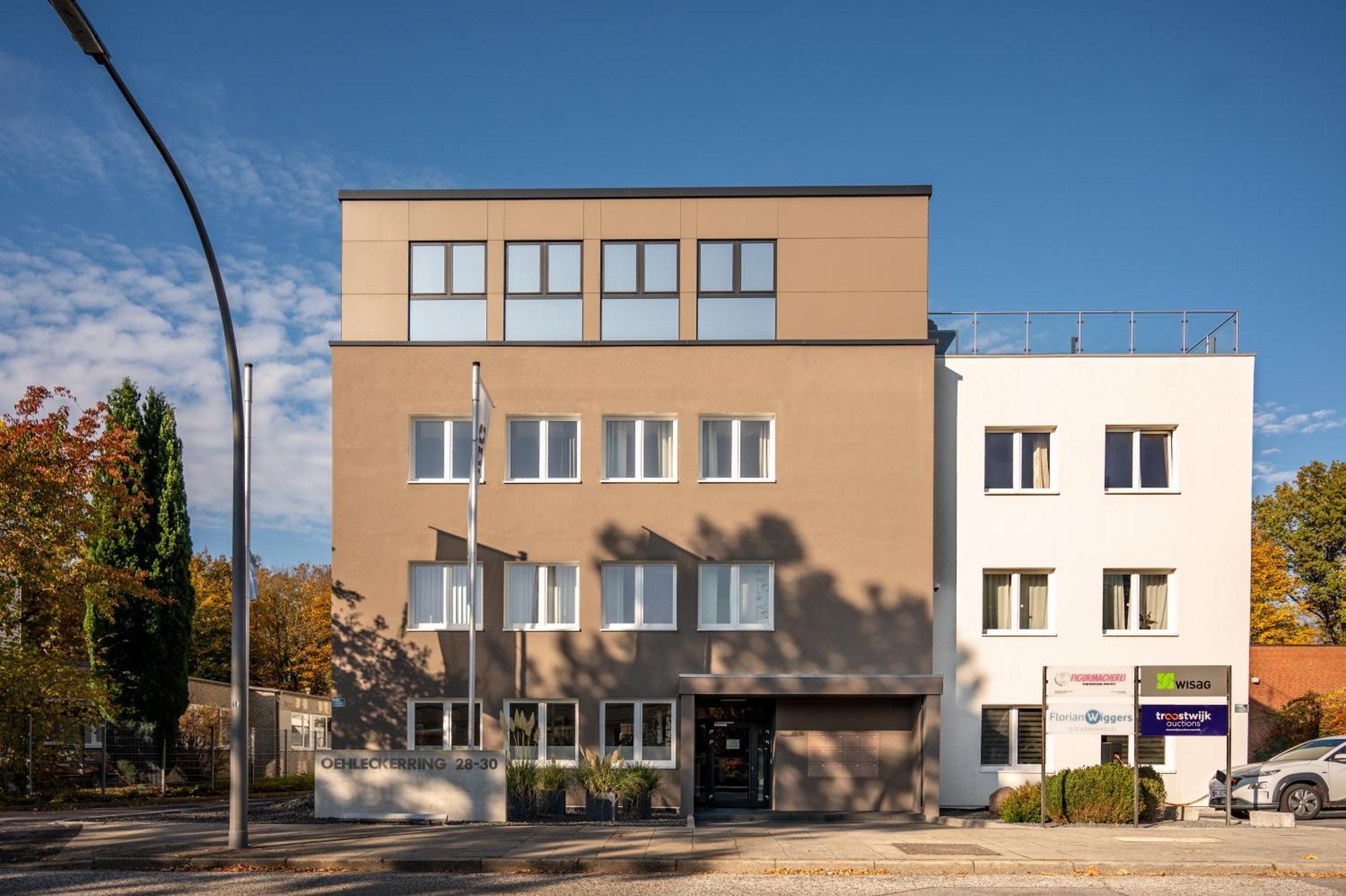 Airport Apartment Fuer 4 - Smart Tv - Kueche - Echarger Hamburg-Harburg Buitenkant foto